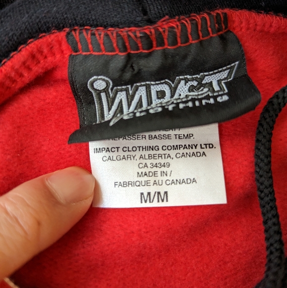 Calgary Stampeders Football Men's Medium Hoodie - Picture 4 of 5